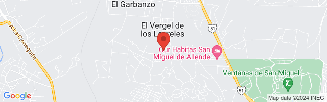 Property 1035 Map in San Miguel de Allende