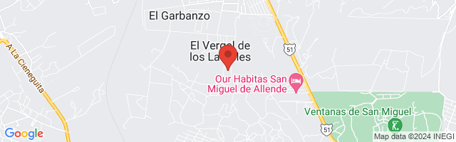 Property 1036 Map in San Miguel de Allende