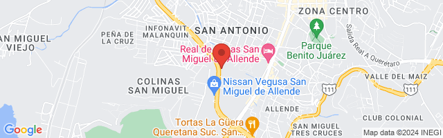 Property 1051 Map in San Miguel de Allende
