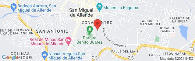 Property 1174 Map in San Miguel de Allende