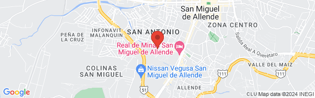 Property 1265 Map in San Miguel de Allende