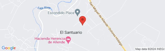 Property 1492 Map in San Miguel de Allende