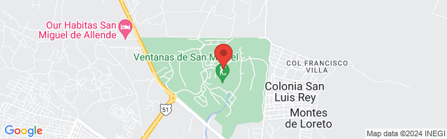 Property 2078 Map in San Miguel de Allende
