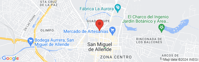 Property 2082 Map in San Miguel de Allende
