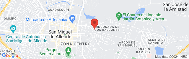 Property 2101 Map in San Miguel de Allende