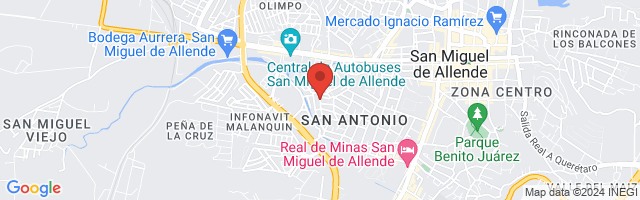 Property 2181 Map in San Miguel de Allende