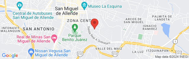 Property 2219 Map in San Miguel de Allende