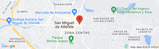 Property 2220 Map in San Miguel de Allende