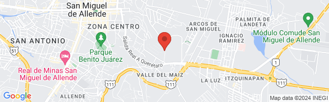 Property 2230 Map in San Miguel de Allende