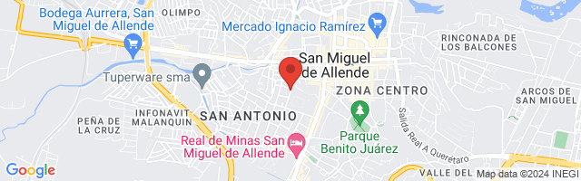 Property 2232 Map in San Miguel de Allende