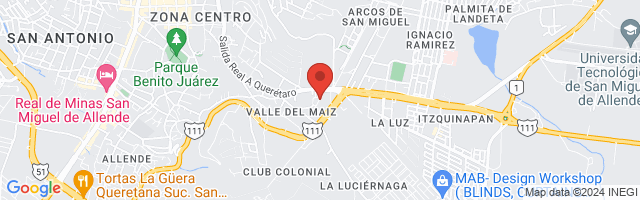 Property 2272 Map in San Miguel de Allende