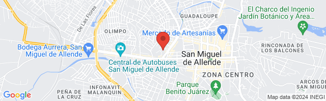 Property 2285 Map in San Miguel de Allende