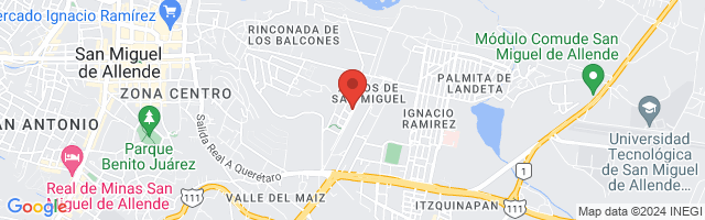 Property 2290 Map in San Miguel de Allende