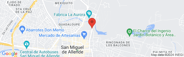 Property 2321 Map in San Miguel de Allende
