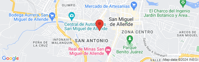 Property 2329 Map in San Miguel de Allende