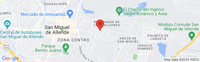 Property 2352 Map in San Miguel de Allende