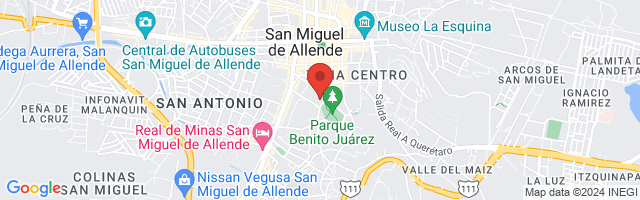 Property 2367 Map in San Miguel de Allende