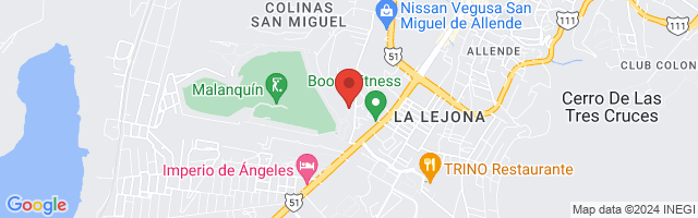 Property 2370 Map in San Miguel de Allende