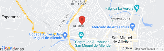 Property 2385 Map in San Miguel de Allende