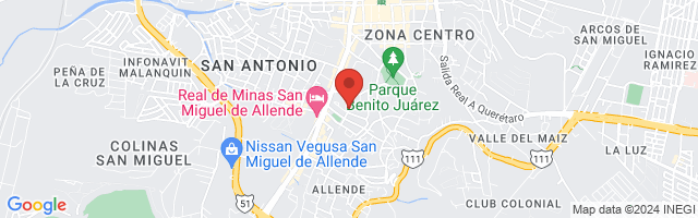 Property 2392 Map in San Miguel de Allende