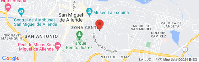 Property 2402 Map in San Miguel de Allende