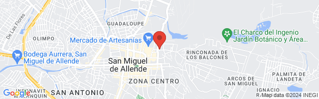 Property 2435 Map in San Miguel de Allende