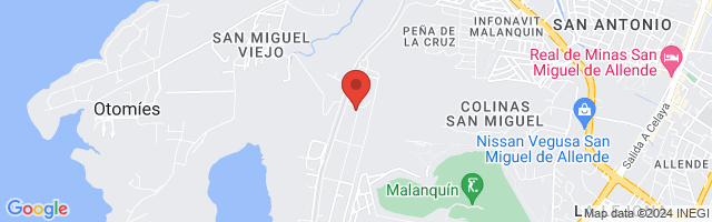 Property 2447 Map in San Miguel de Allende