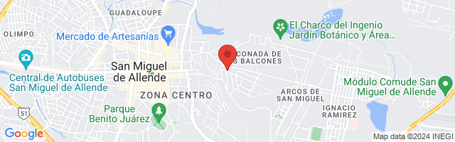 Property 2481 Map in San Miguel de Allende