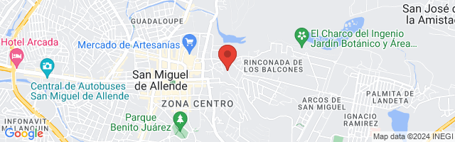 Property 2490 Map in San Miguel de Allende