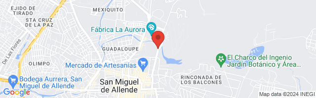 Property 2492 Map in San Miguel de Allende