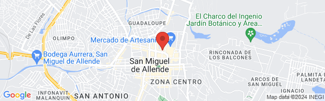 Property 2499 Map in San Miguel de Allende