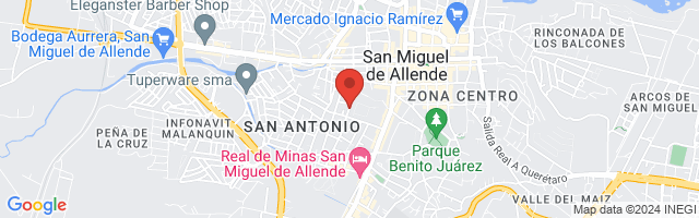 Property 2502 Map in San Miguel de Allende
