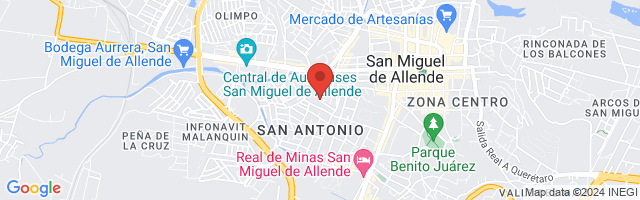 Property 2507 Map in San Miguel de Allende