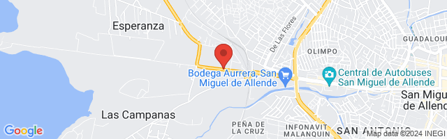 Property 2512 Map in San Miguel de Allende