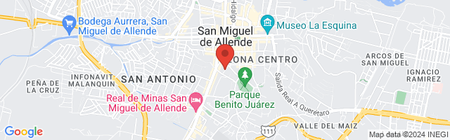Property 2522 Map in San Miguel de Allende