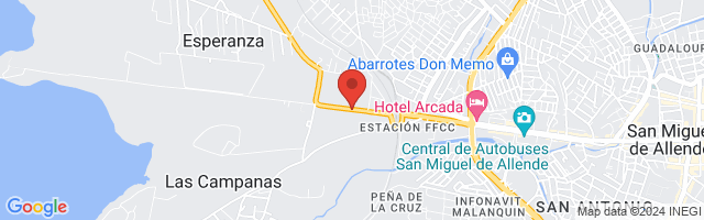 Property 2524 Map in San Miguel de Allende
