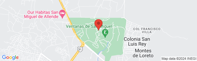 Property 2528 Map in San Miguel de Allende