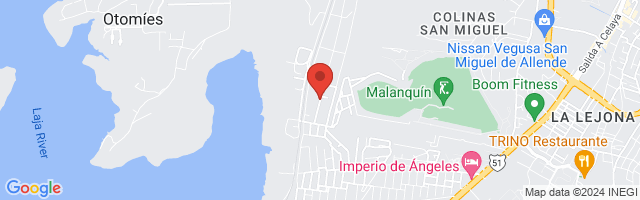 Property 2552 Map in San Miguel de Allende