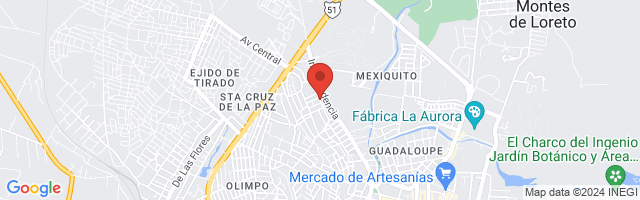 Property 2555 Map in San Miguel de Allende