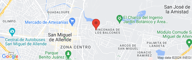 Property 2572 Map in San Miguel de Allende