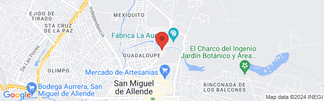 Property 2574 Map in San Miguel de Allende