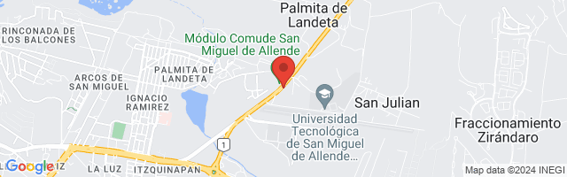Property 2619 Map in San Miguel de Allende
