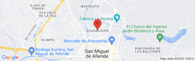 Property 2632 Map in San Miguel de Allende