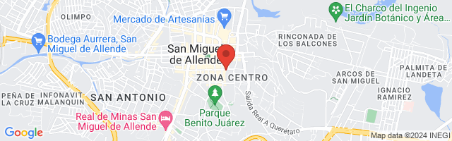 Property 2645 Map in San Miguel de Allende