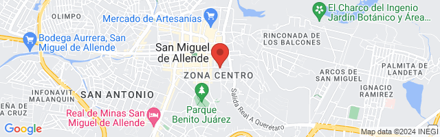 Property 2662 Map in San Miguel de Allende