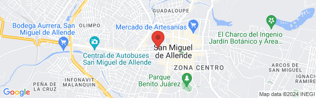 Property 2667 Map in San Miguel de Allende