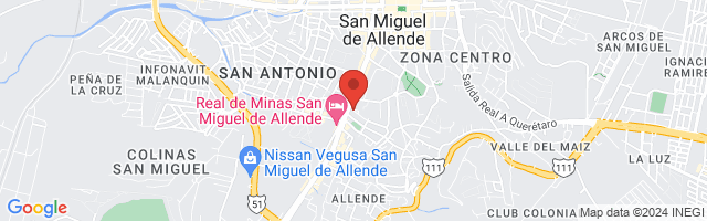 Property 2677 Map in San Miguel de Allende