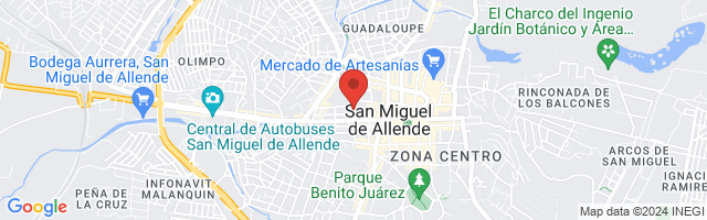 Property 2683 Map in San Miguel de Allende