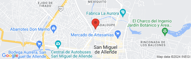 Property 2706 Map in San Miguel de Allende