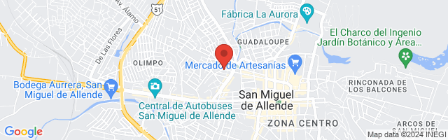 Property 2742 Map in San Miguel de Allende